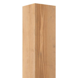 Holzpfosten Kiefer quadratisch, gebeizt, 9 x 9 x 200