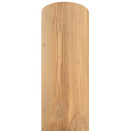 Holzpfosten Kiefer rund, gebeizt, Ø 8 x 200